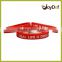 2015 popular fashion Promotion Nice Silkscreen Silicon Bracelet, High Quality Silicon Wristband
