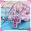 Low price christian cross necklace, hot sale imitation crystal necklace
