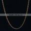 2016 Fashion Jewelry Silver Necklace Gold