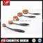 10Pcs/Set Professinal cosmetic tools Toothbrush Shaped Foundation Eyebrow Eyeliner Lip Facial Makeup Oval Brushes