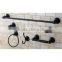 Silver Bathroom set, 7 pcs bathroom set, brass bathroom set
