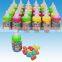 Halal fruity colorful Crispy Marshmallow in Nursing Bottle