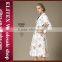 2015 White Sexy High Fashion Woman Winter Coat With Belt