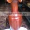 Factory price wooden flower vase for home decoration, tall vase