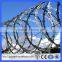 45-100 cm loop diameter pvc/galvanized Security anti rust Barbed wire/ Razor Barbed Wire (Guangzhou Factory)