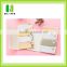 Full color gummed sticky note pad adhesive die cut memo butterfly shape note paper