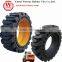 Chinese black and color industrial solid tire exporter