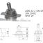 ASW-22-2 12VDC SPST 2P Toggle Switch for Automotive