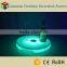PE material round shape RGBW color LED wine pallet for events/party/wedding