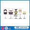 Different shapes Moustache silicone wine cup glass marker