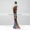Home decoration living room resin japanese kimono lady figurine