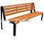 Patio Solid Wood Bench Garden Wooden Chair