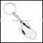 Factory price gift keyrings apple metal key ring supplier