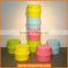 Colorful Bamboo Shape Kid Fiberglass Stool Chair