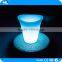 Color change flashing cocktail and beer LED ice bucket