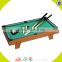 2017 Wholesale high quality kids mini wooden billiard snooker table W11A032