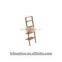 Modern Style of 100% Solid Bamboo Currant Leaning Shelf