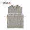 V-Neck 100% Cotton Sleevesless Latest Knitting Sweater Designs For Boys