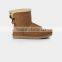 High quality TPR sole faux fur warm snow boots