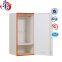 High quality single door double color design steel wardrobe