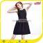 Elegant Sleeveless Black Dress Women Ladies Summer Casual Dress