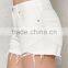 white wash and edgy destruction/women shorts/board shorts/blank board shorts wholesale