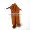 Myfur Factory Wholesale Wool Rib Knit Scarf with Raccoon Fur Pompoms
