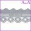 3 INCH T/C Lace Embroidery Trim,AFRICAN LACE