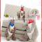 Custom soft kangaroo toy with printing scarf