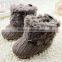 Winter crochet baby soft feet boots fur warm toddler girls boots shoes kids M6052901