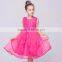 Designer children clothing frock model nail bead patterns summer dress for baby kids girl