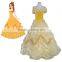 Beauty and the Beast Princess Belle Dress Women Halloween Carnival Party Cosplay Dress