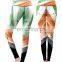 custom women subliamtion print yoga Import Leggings