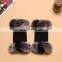 Fashion style girls ladies winter warm knitted gloves with rabbit fur