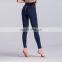 High waist sports running tight leggings elastic fitness yoga slim trousers for women