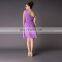 Short chiffong guangzhou convertible bridesmaid dress