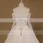 Long Sleeves Lace Real Pictures Beaded Wedding Dress Bridal 2017 With Chapel Train