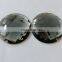 30mm Round Glass Flat Back Stone for garment decoration