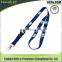 Flat and stain printed polyester lanyards Material id badge holder lanyard for sale