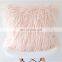 Wholesale Faux Fur Sheepskin15 inch square Throw Pillow