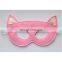 cat design nonwoven felt mask for halloween parties