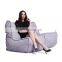 Modular sofa bean bag lounger beanbag couch