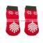 Christmas wholesale manufacturer pet shoe socks for dogs cats