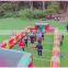 china commercial cheap price inflatable human foosball court game for sale