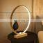 Simple Round Acrylic Table Lamp LED Dresser Decorative Lamp