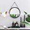 Cute square wall hanging mirrors for bath room