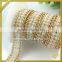 2016 New Arrival wholesale strass chain/ strass with aluminum chain FHRS-054