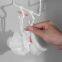 Bathroom Storage Corner Shower Shelf Space Saver with Hook Over Toilet