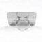 Nail Art Palette Ring Stainless Steel Pallet Professional Nail DIY Art Design Paint Square Palette Metal Tool