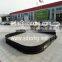 Plastic Floorball Rink Barrier Board Panel made in China Set of boards for floorball rink 10x20m Pp Material Floorball Hockey